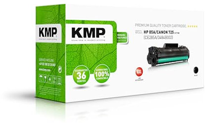KMP Tonerkartusche passend für HP 85A Black (CE285A) XXL - H-T155 - für HP Laserjet Pro M1132, M1212nf, M1217nfw, M1213nf MFP, P1102, P1102w, ... etc.
