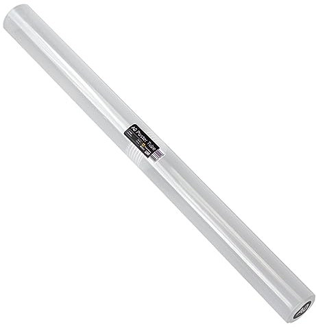 WestonBoxes Aufbewahrungsröhre für Poster, Drucke, Zeichnungen & Kunstwerke, Klarer Kunststoff mit 50/50 Schraubverschluss (1, A0, Durchmesser-65mm / Länge-880mm) 1