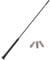 Navitec24 AutoAntenne 40cm länge Radio 16V STAB PKW KFZ Adapter FM kompatibel mit Audi BMW Chevrolet Citroen FIAT Ford VW Seat Skoda Opel Corsa Renault CLIO Twingo (40cm)
