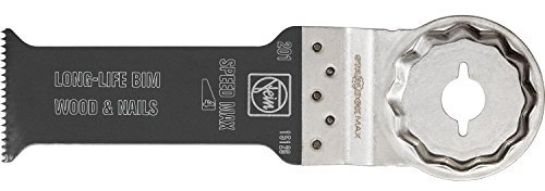 Fein 63502203210 Saw Blade SLM E-Cut LL BIM 78x42 (Singles) Long Life Wood and Nails, Colour Coded