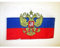 AZ FLAG - Drapeau Russie avec aigle - 45x30 cm - Pavillon Russe 100% Polyester Avec Deux Cordelettes - 20g