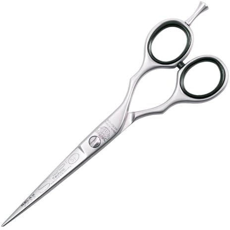 Kiepe 2235 Studio Techno Semi-Offset Friseurschere mit Formula Ergo-Anatomic Design, Mikroverzahnten Klingen, Carbon-Chromo Edelstahl für Professionelle Präzisionsschnitte, 5.5 Zoll