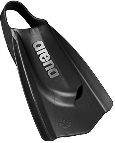 Arena Powerfin Pro Schwimmen Training Flossen, schwarz (Black (55), 44-45