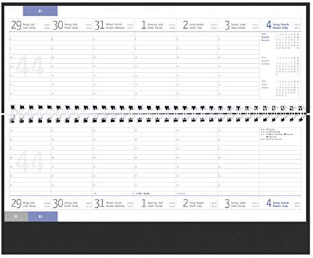 GÜSS-Wochenquerkalender mit Register