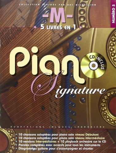 PIANO SIGNATURE + CD --- PIANO