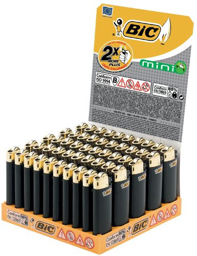 BIC 50 Maxi briquets Black & Gold