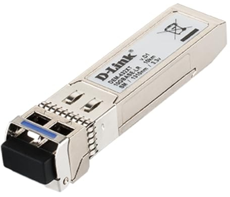 D-Link 10 Gigabit Ethernet Optical Transceiver Single-Mode 10GBASE-LR SFP+ Module (DEM-432XT)