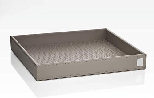 JOOP! BATHLINE, Tablett quadratisch XL, Grau