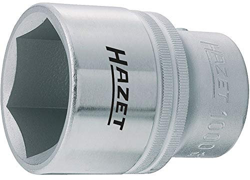 Hazet 1000-60 Douille carré creux 20 mm/profil à 6 pans extérieurs Taille 60 longueur 88 mm