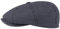 Stetson Hatteras Ballonmütze aus Bio-Baumwolle Herren - Nachhaltige Baumwollcap - Flatcap mit UV-Schutz 40 - Schiebermütze - Flat Cap Frühjahr/Sommer blau XL (60-61 cm)