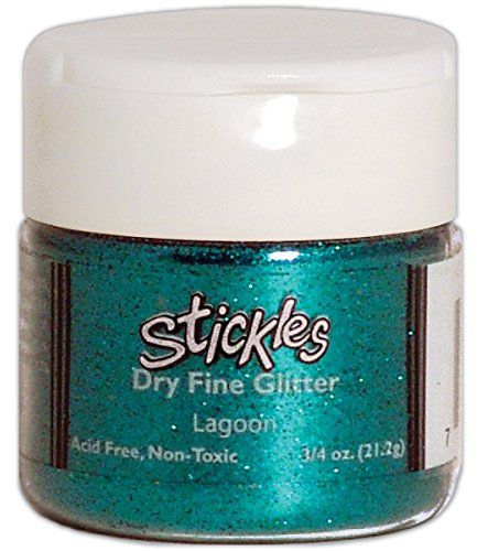 Ranger Stickles Dry Fine Glitter, Lagoon