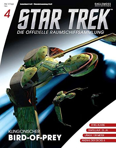 Star Trek - Die offizielle Raumschiffsammlung #4: Klingonischer Bird of Prey (Raumschiff & Magazin)