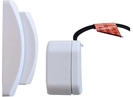 Tibelec - Kit Interrupteur Va-et-Vient Sans Fil - Module Récepteur + Interrupteur à Distance Émetteur - 70m de Portée - Pour Ampoule à Incandescence, LED et Fluorescentes