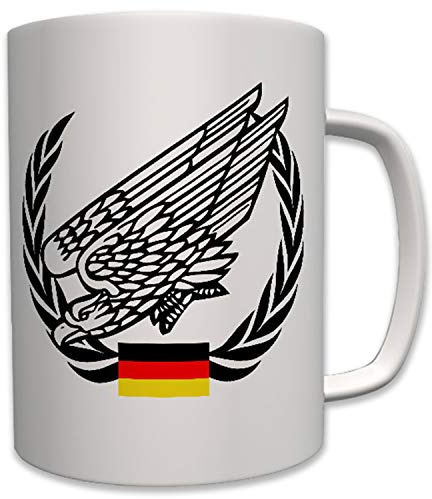 BW Fallschirmjäger Bundeswehr Fallschirm Abzeichen Adler Logo - Tasse #7538