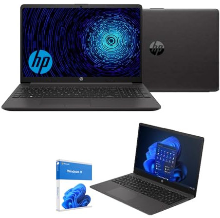 Notebook Hp 255 G10 Amd Ryzen 5 7520U 4,3Ghz Display 15.6 FHd,Ram 8Gb Ddr5,Ssd 512Gb Nvme,Hdmi,Wifi,Bluetooth,Webcam,Windows 11 Pro,Office 2021