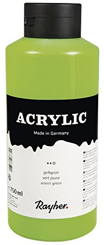 Rayher Hobby 38913423 Künstlerfarben, in Studienqualität, Deckkraft und Lichtechtheit durch hochwertige Pigmente, 750ml