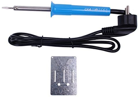 Elektroniklötkolben 20 W Ablageständer 4 mm Spitze (Weichlötkolben Lötkolben Elektrolötkolben)