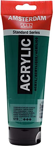 Amsterdam Standard Series Acrylique Tube 250 ml Vert Permanent Foncé 619 (17126190)