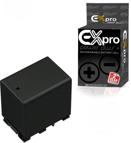 Ex-Pro® JVC BN-VG138EU, BN-VG138E, BN-VG138, BNVG138 3.6v 3750mAh [EXACT] High Power Plus+ Li-Ion Rechargeable Data Battery for JVC Camcorders [See description for Models]