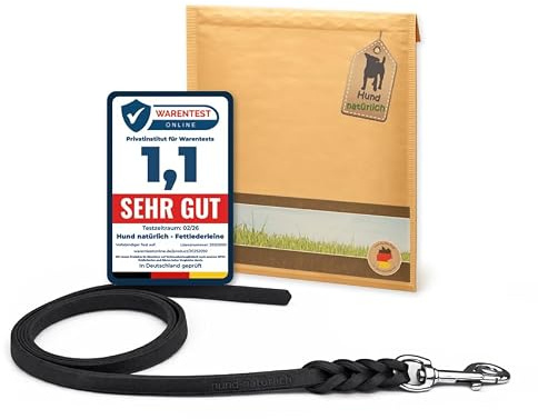 Fettlederleine 1m / 1,35m / 2,20m / 3m Chrom oder Messing ohne Handschlaufe (2,20m x 8mm schwarz Chrom Haken)