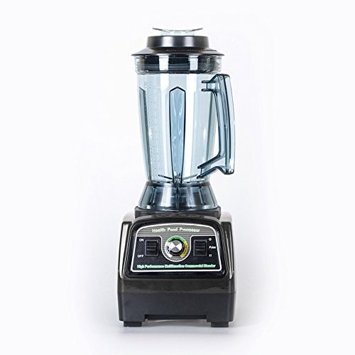 Glantop 3.9 Litre 2800W High Performance Professional Commercial Blender Multifunctional Food Processor Juicer Smoothie Mixer (Black)