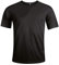 MKR Quick Drying Breathable Cooling Short Sleeve Sports T-Shirt with UPF40+ Sun UV Protection (Black, M)