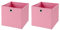 2 Stück Faltbox Rosa 28 x 28 x 28 cm Aufbewahrungsbox faltbar