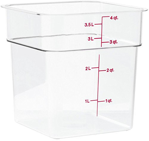 Voorraadbus z/d vierkant 3.80 Ltr Interhal 4SFSCW-135 Clear