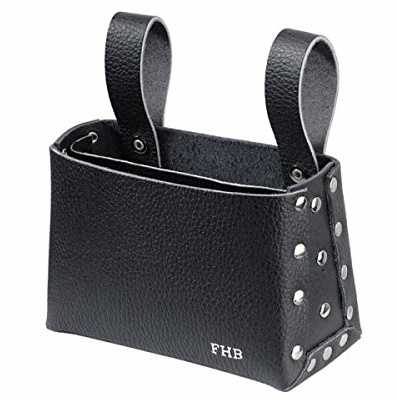 FHB Nageltasche genietet Armin, schwarz, 89310-20-
