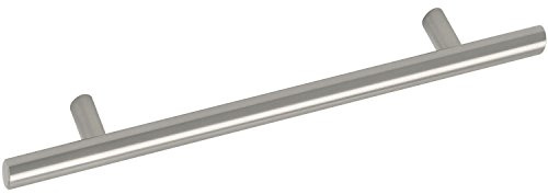 GRIMME Griff Eradis ø 12 mm, Lochabstand 128 mm, Breite 208 mm, Edelstahl gebürstet, 85 6821 0128