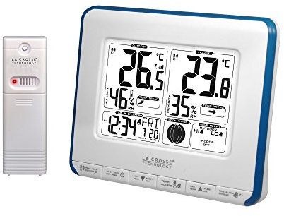 La Crosse Technology WS6812 Station Météo, Coloris Bleu