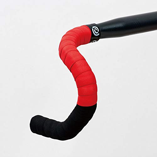 Bike Ribbon BikeRibbon Lenkerband 2Tone, rot-schwarz, Standardgröße