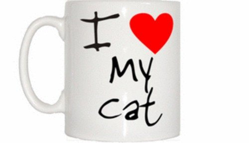 I Love Heart My Cat Mug