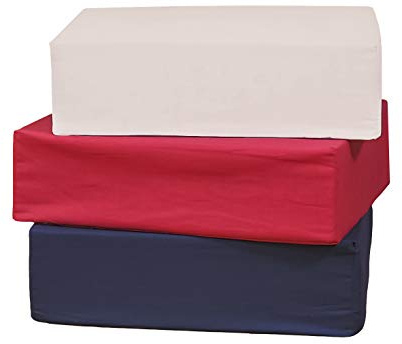UK Care Direct Help You Up Cushion - Peach, British Made High-Density Foam, Soft Comfort Top, 5 Elevation, Washable Cover (44cm x 40cm x 13cm)