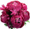 Duovlo Künstliche Pfingstrosen, aus Seide, Blumenstrauß, Hochzeitsdekoration, 1 Stück (Frühling Hot Pink)