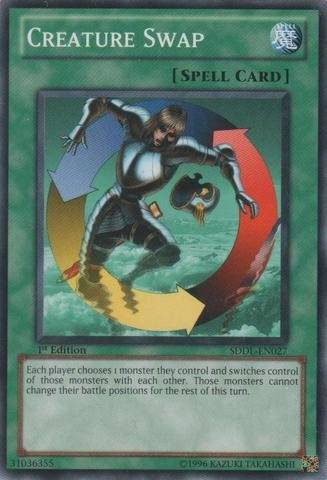 Yu-Gi-Oh! - Creature Swap (SDDL-EN027) - Structure Deck: Dragunity Legion - 1st Edition - Common by Yu-Gi-Oh!