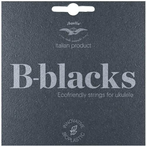 Kala (AQ-BB-SC) Aquila B-Black Soprano & Concert Ukulele Strings – Rich Tone & Smooth Playability