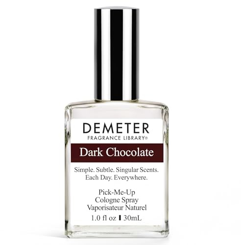 DEMETER Natural Perfume Spray Cologne for Women and Men, Dark Chocolate, 1 oz