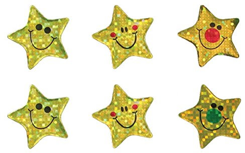 Aufkleber Lösungen die cut Gold Sterne Belohnung Aufkleber (180 Stück)