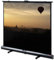 DELUXX Advanced Portable Self-Stand tragbare mobile Stativ-Leinwand - Scherengelenk - Heimkino Business - Mattweiß Polaro - 16:9-155x87,1 cm - 70''