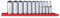 GearWrench 80555 11 Piece 3/8-Inch Drive 6 Point Deep SAE Socket Set by Apex Tool Group
