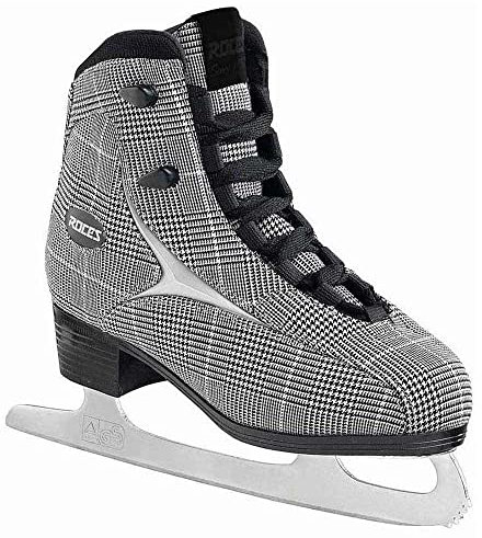 Roces Damen skøjtesko braits Damen Schlittschuh, check black,whitesil, 36 EU