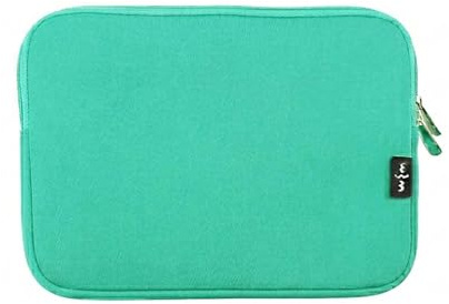 Emartbuy Green Neoprene Sleeve 7.9 Inch and 8.3 Inch | Premium water-resistant neoprene with full-zip closure; Lightweight; Compatible with Ipad Mini Tablets