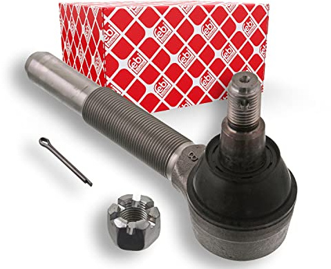 febi bilstein 41323 Spurstangenendstück mit Kronenmutter und Splint, 1 Stück