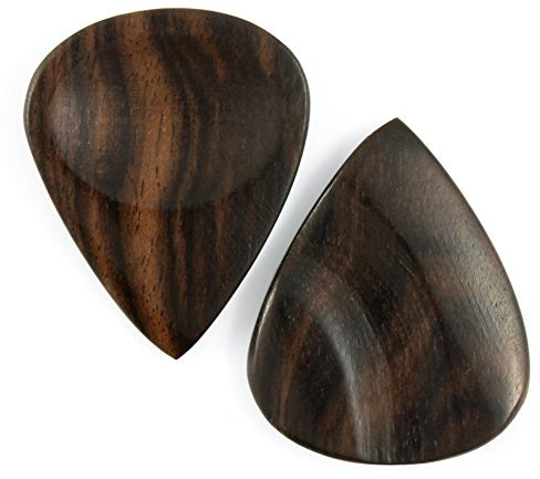 Lefty Tones – Afrikanisches Ebenholz – Individuell Plektrum