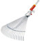 Wolf-Garten 3524000 UC-M Scopa Regolabile, Rosso/Argento