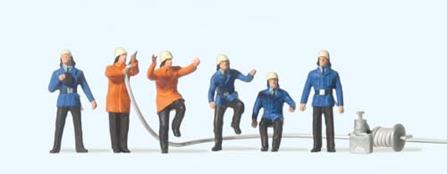 Preiser 1/87 Ème - PR14200 - Model Railway - Firefighters