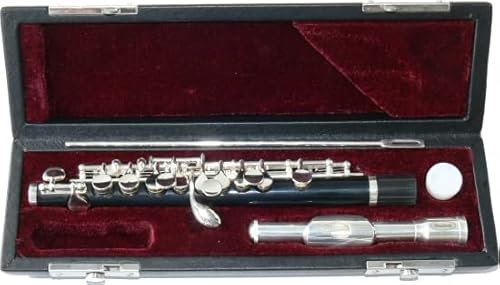 Steinbach Piccolo Flöte mit Lederkoffer SFLP-200