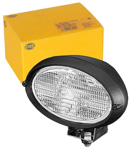 HELLA 1GA 996 161-121 Halogen-Arbeitsscheinwerfer - Oval 100-12/12V | 1GA 996 161-121, Arbeitsscheinwerfer