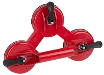 KREATOR Glassauger KRT564003-170kg Vakuumsauger Saugheber Scheibenheber Saugnapfhalter Ø 115 mm